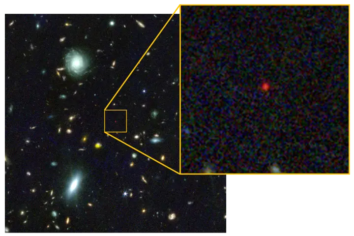Webb Finds Strong Evidence for a Black Hole Inside a Solar-System-Sized Gas Cloud