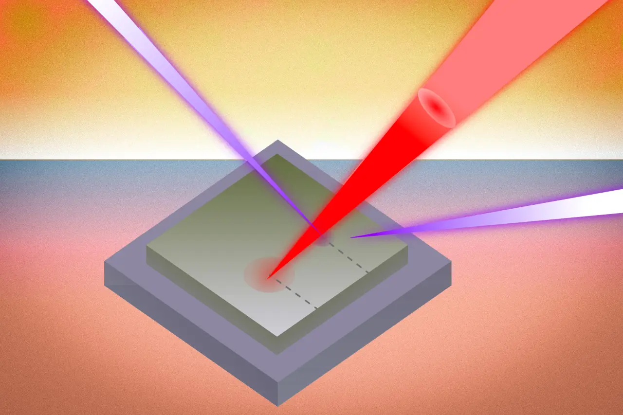 X-Rays Watched Heat Cross a Hidden Chip Layer and Found One Wrinkle Cut Flow Fourfold