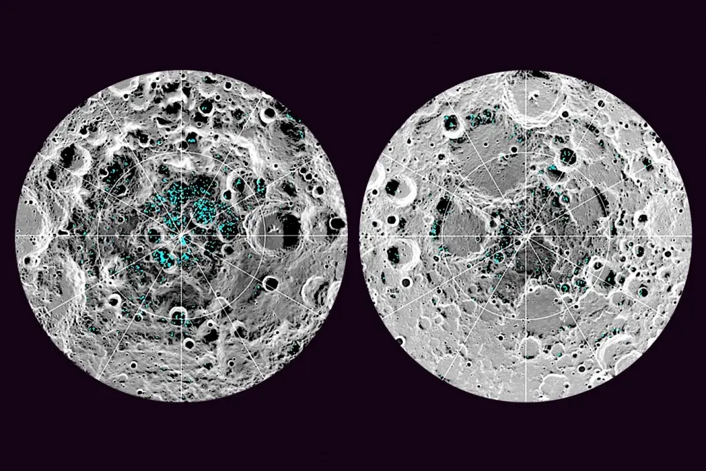 Scientists Say They Can "Listen" for Water Ice Buried Under the Moon